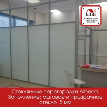 стеклянные перегородки